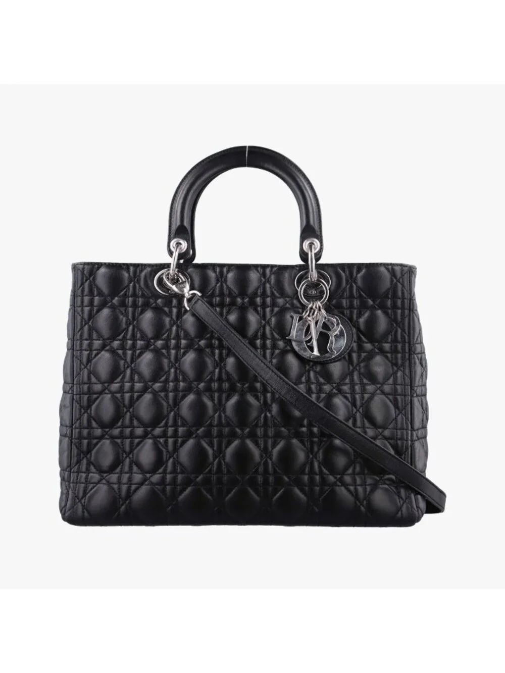 Dior Black Lambskin Handbag